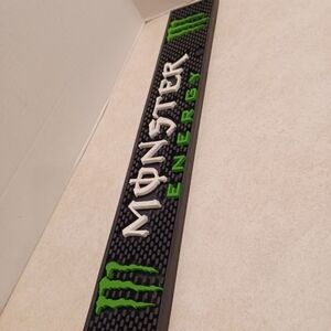 Monster Energy Bar Mat, Black & Green